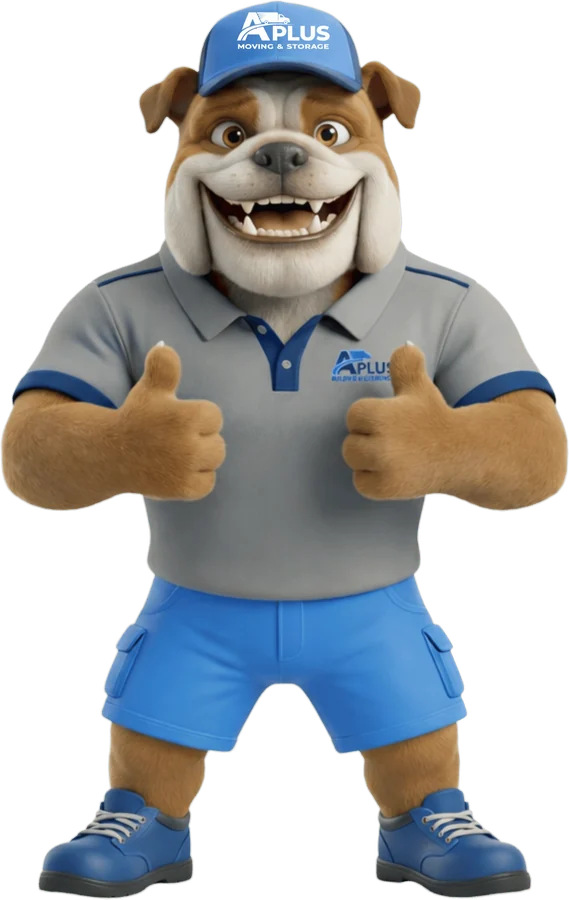 A Plus mascot